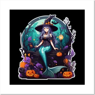 Sea Witch For Halloween Posters and Art